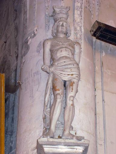 Statue : Saint Sébastien