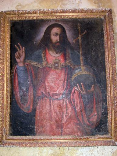 Tableau : Christ bénissant