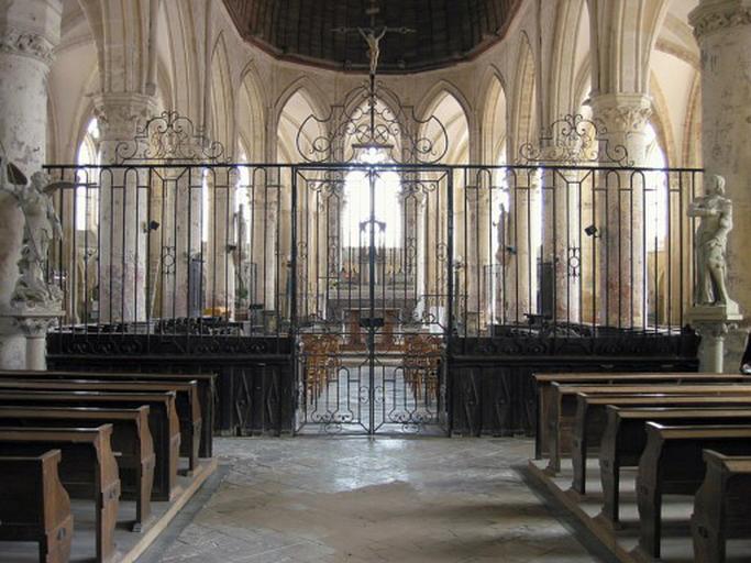 Clôture de choeur, vue générale