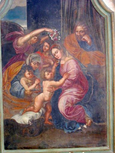 Tableau : Sainte Famille, vue générale