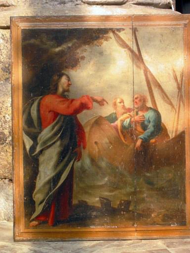 Tableau : Vocation de saint Pierre, vue générale