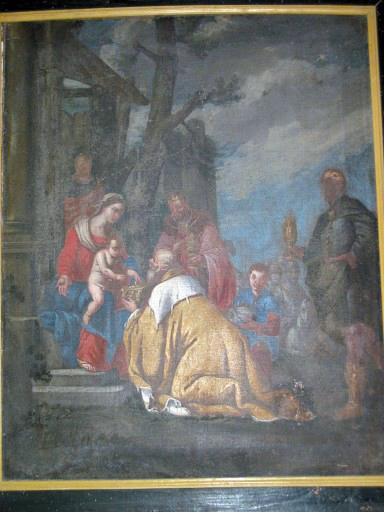 Tableau : Adoration des Mages, vue générale