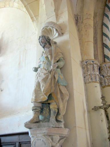 Statue : Saint Jacques le Majeur, vue générale
