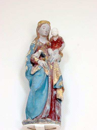 Statue : Vierge à l'Enfant, vue générale