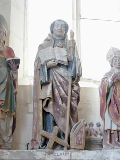 Statue : saint Claude, vue générale