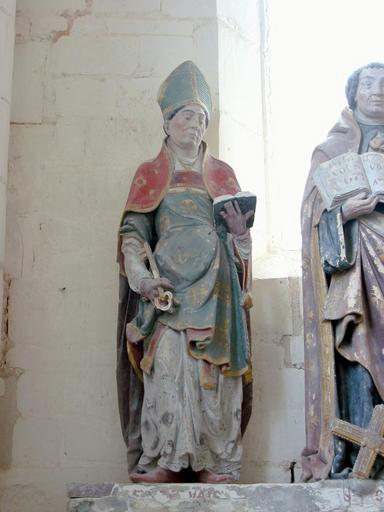 Statue : Saint Germain, vue générale