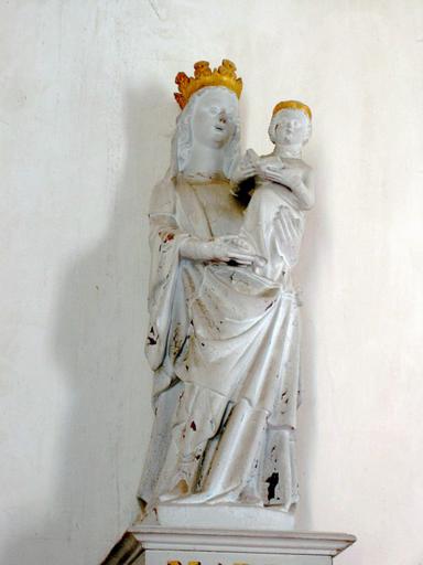 Statue : Vierge à l'Enfant, vue générale