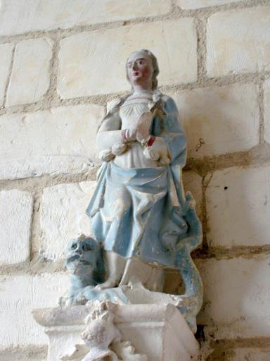 Statuette : Sainte Marguerite