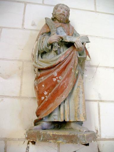 Statuette : Saint Barthélémy