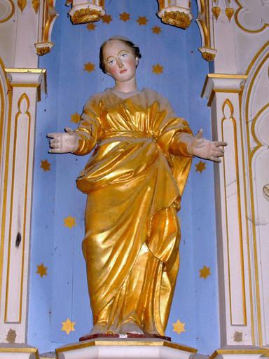 Statue : Vierge de l'Assomption, vue générale