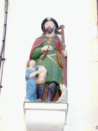 Statue : Saint Roch