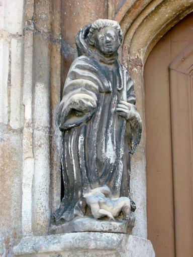 Statue : Saint Edme