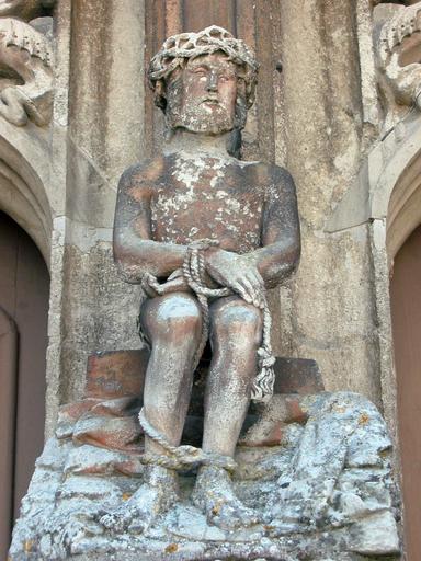 Statue : Christ aux liens