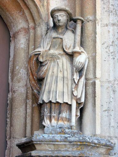 Statue : Sainte Syre (?)