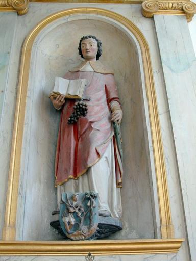 Statue : Saint Vincent, vue générale