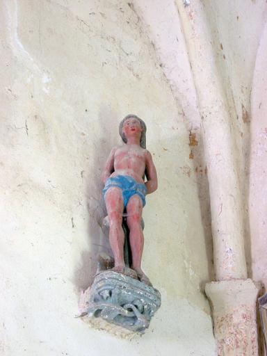 Statue : Saint Sébastien, vue générale