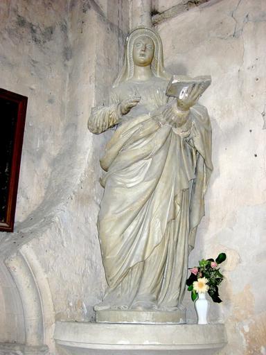 Statue : Sainte Geneviève, vue générale