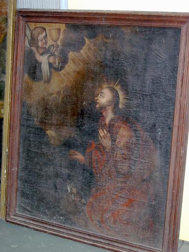 Tableau : Agonie du Christ (conservé à la mairie de Nogent-sur-Seine), vue générale