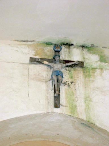 Sculpture : Christ en croix de Calvaire