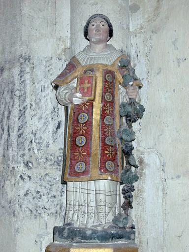 Statue : Saint Vincent, vue générale