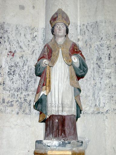 Statue : Saint Éloi (?)