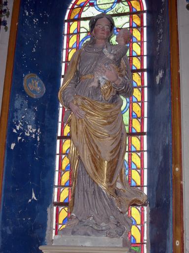 Statue : Vierge à l'Enfant