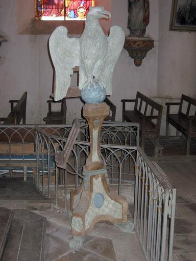 Lutrin avec aigle-lutrin, vue générale - © Ministère de la Culture, 2003 ; © Conseil régional de Champagne-Ardenne, 2003 ; © Conseil général de l'Aube, 2003