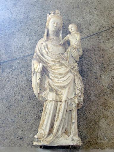 Statue : Vierge à l'Enfant, vue générale