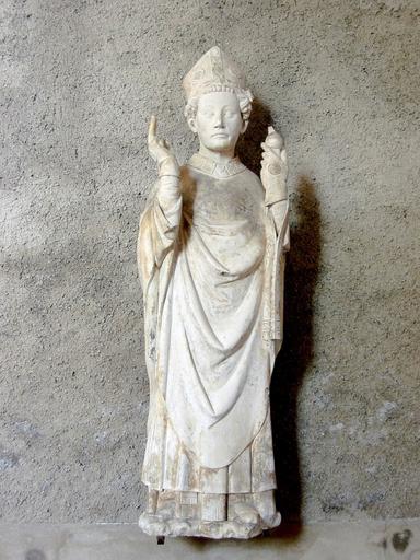 Statue : Saint Clair (?), vue générale