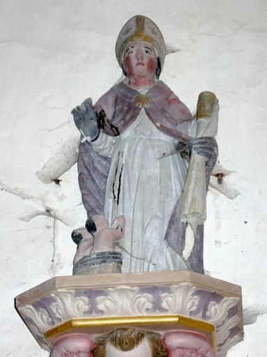 Statue : Saint Nicolas, vue générale