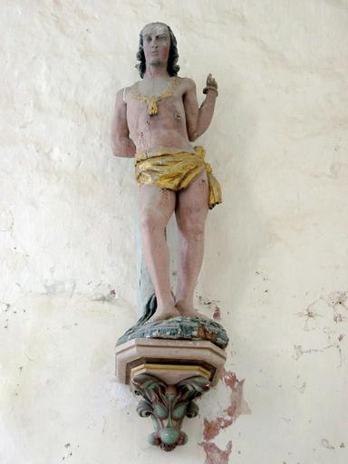 Statue : Saint Sébastien, vue générale