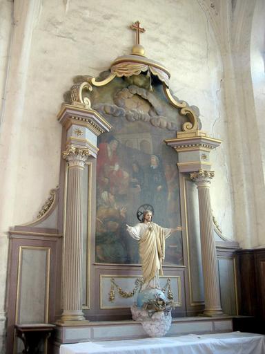 Retable ; tableau : Saint Yves, vue générale - © Ministère de la Culture, 2003 ; © Conseil régional de Champagne-Ardenne, 2003 ; © Conseil général de l'Aube, 2003