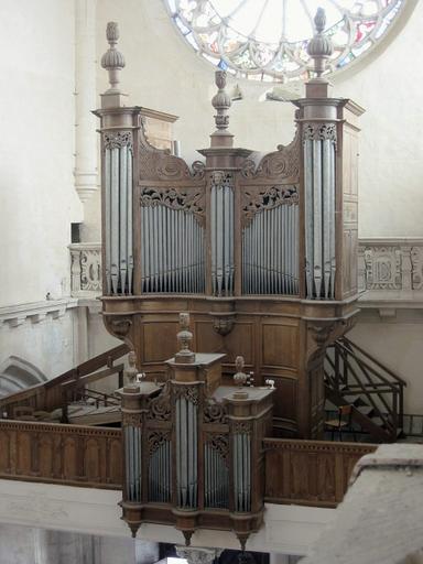 Orgue de tribune : buffet d'orgue