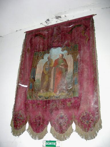 Bannière de procession, vue générale