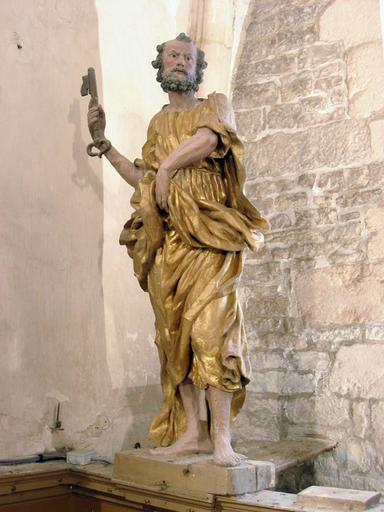 Statue : Saint Pierre, vue générale