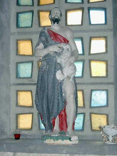 Statue : Saint Jean-Baptiste, vue générale