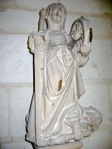 Statuette : Sainte Catherine