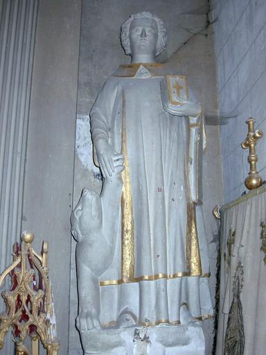 Statue : Saint Aventin