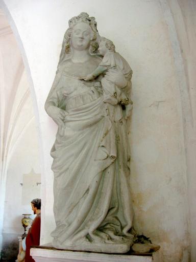 Statue : Vierge à l'Enfant, vue générale