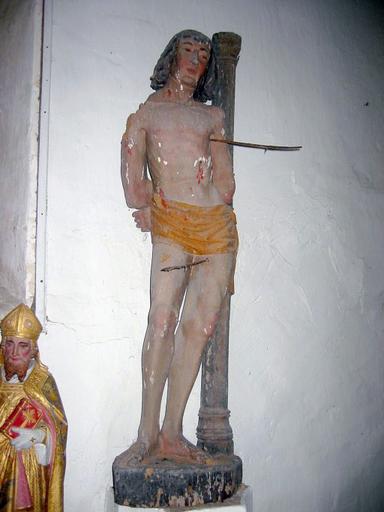 Statue : Saint Sébastien, vue générale