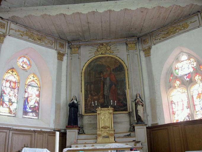 Retable du maître-autel, vue générale