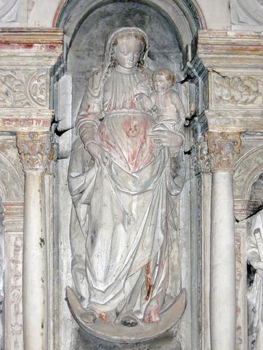 Statue : Vierge à l'Enfant