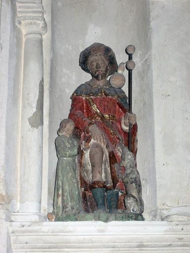 Statuette : Saint Roch