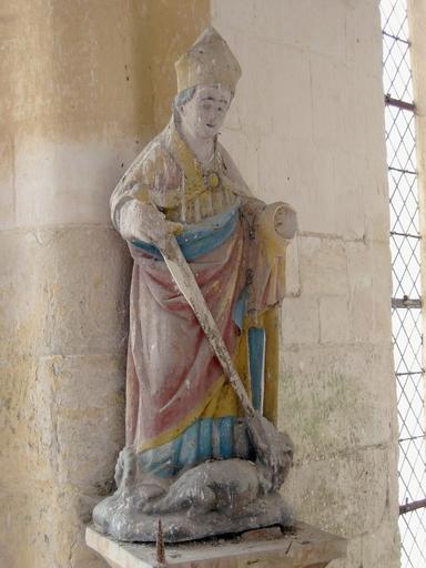 Statue : Saint Loup, vue générale