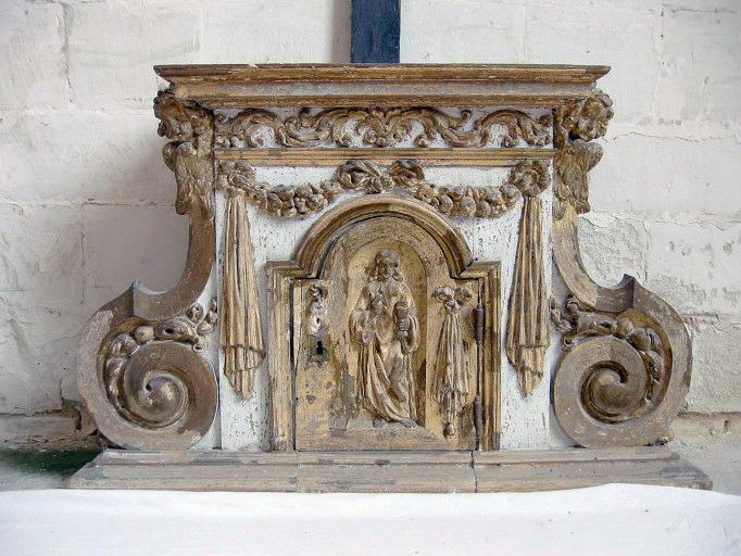 Tabernacle, vue générale - © Ministère de la Culture, 2003 ; © Conseil régional de Champagne-Ardenne, 2003 ; © Conseil général de l'Aube, 2003