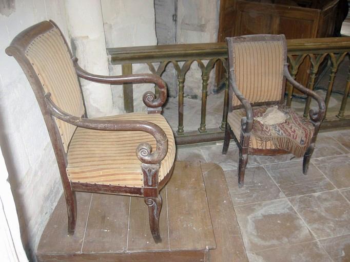 Fauteuils de choeur (2), vue générale - © Ministère de la Culture, 2003 ; © Conseil régional de Champagne-Ardenne, 2003 ; © Conseil général de l'Aube, 2003