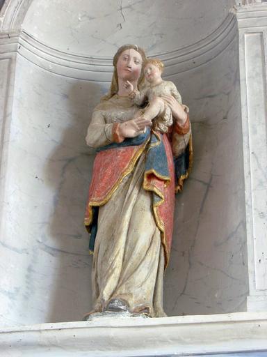 Statue : Vierge à l'Enfant