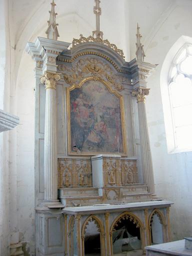 Maître-autel, retable, tabernacle