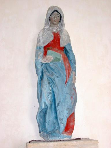 Statue : Sainte femme, vue générale