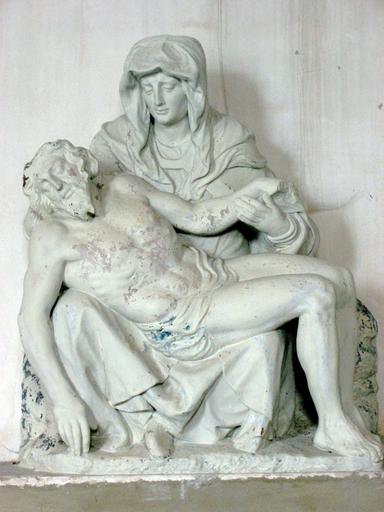Statue : Vierge de Pitié, vue générale